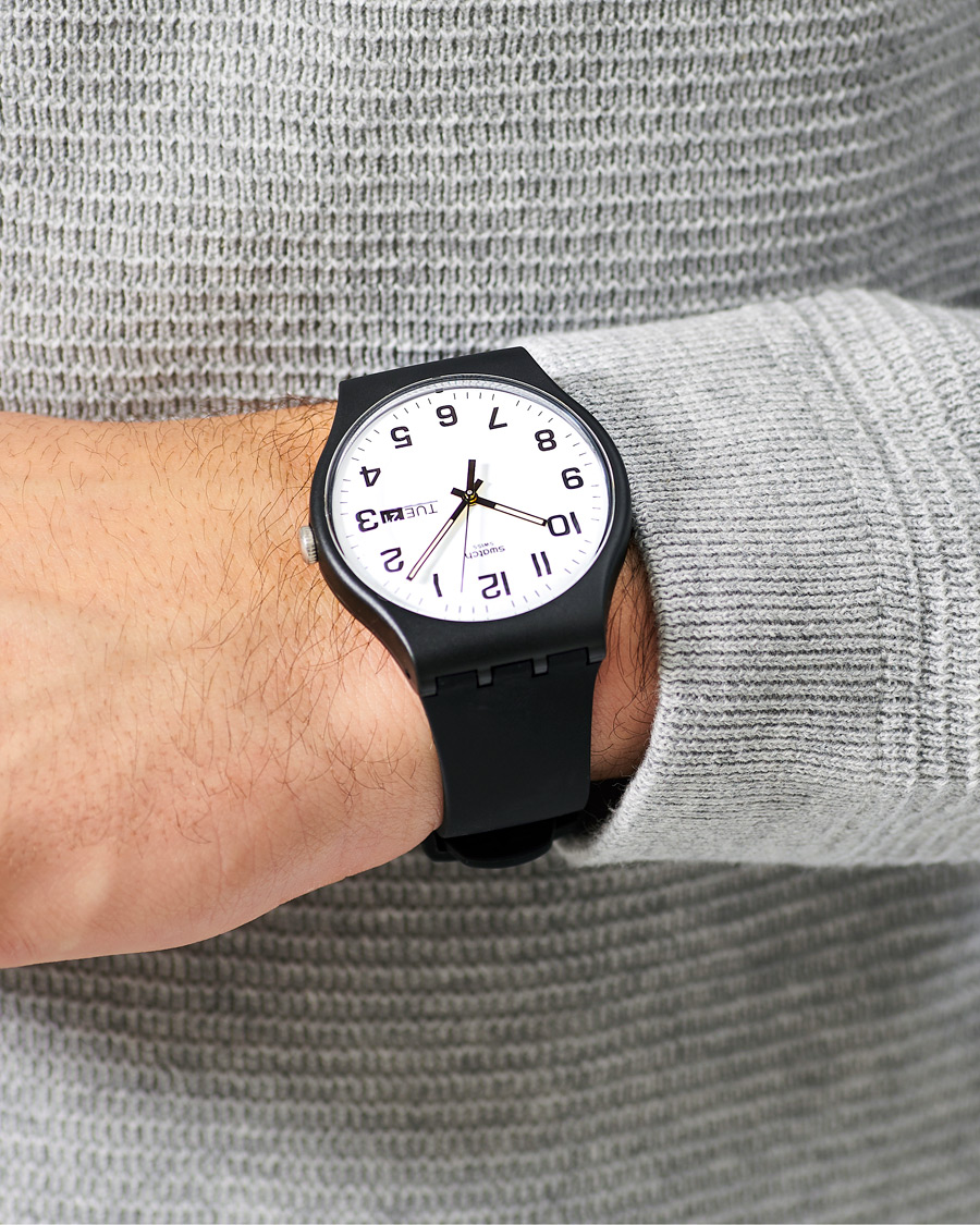 Herre | Swatch Twice Again Black | Swatch | Twice Again Black