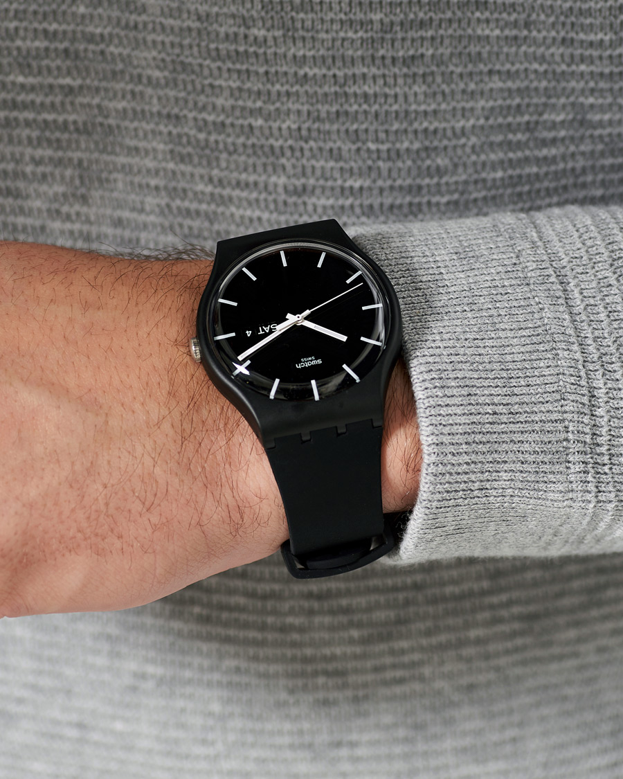 Herre | Swatch Mono Black Black | Swatch | Mono Black Black