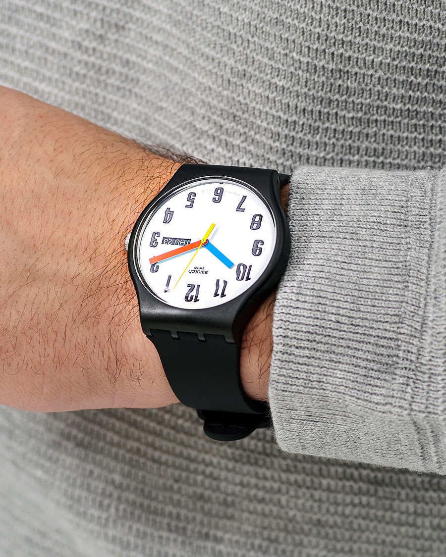 Herre | Swatch Elementary Black | Swatch | Elementary Black