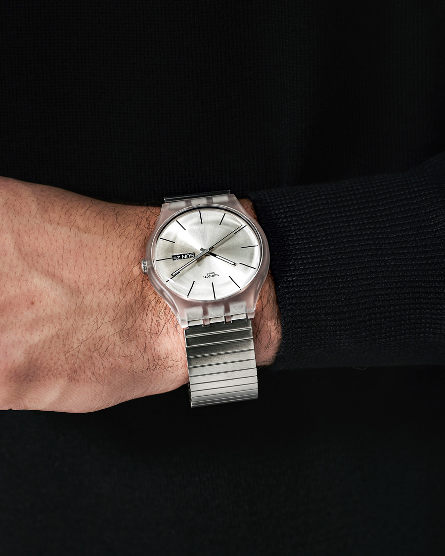 Herre | Swatch Resolution L Silver | Swatch | Resolution L Silver