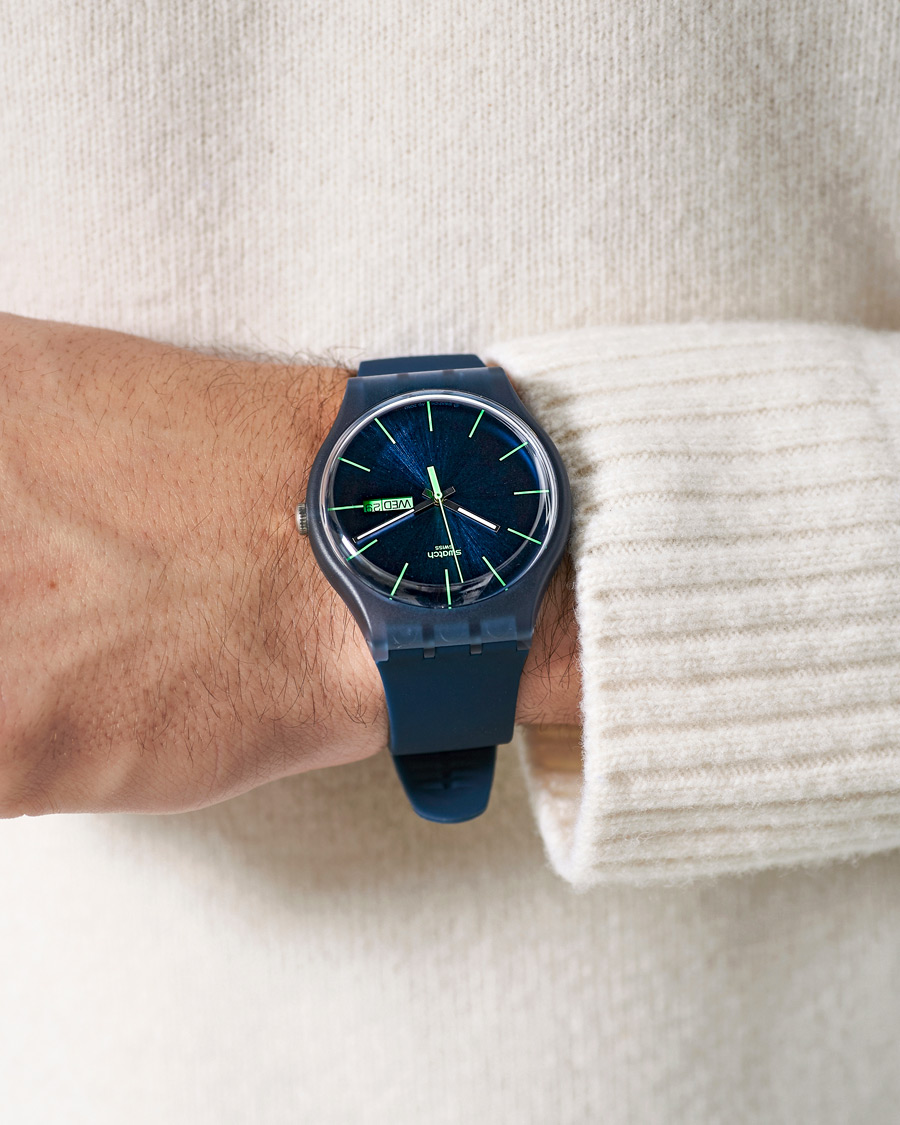 Herre | Swatch Blue Rebel Blue | Swatch | Blue Rebel Blue