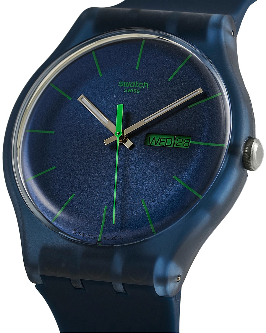 Herre | Swatch Blue Rebel Blue | Swatch | Blue Rebel Blue