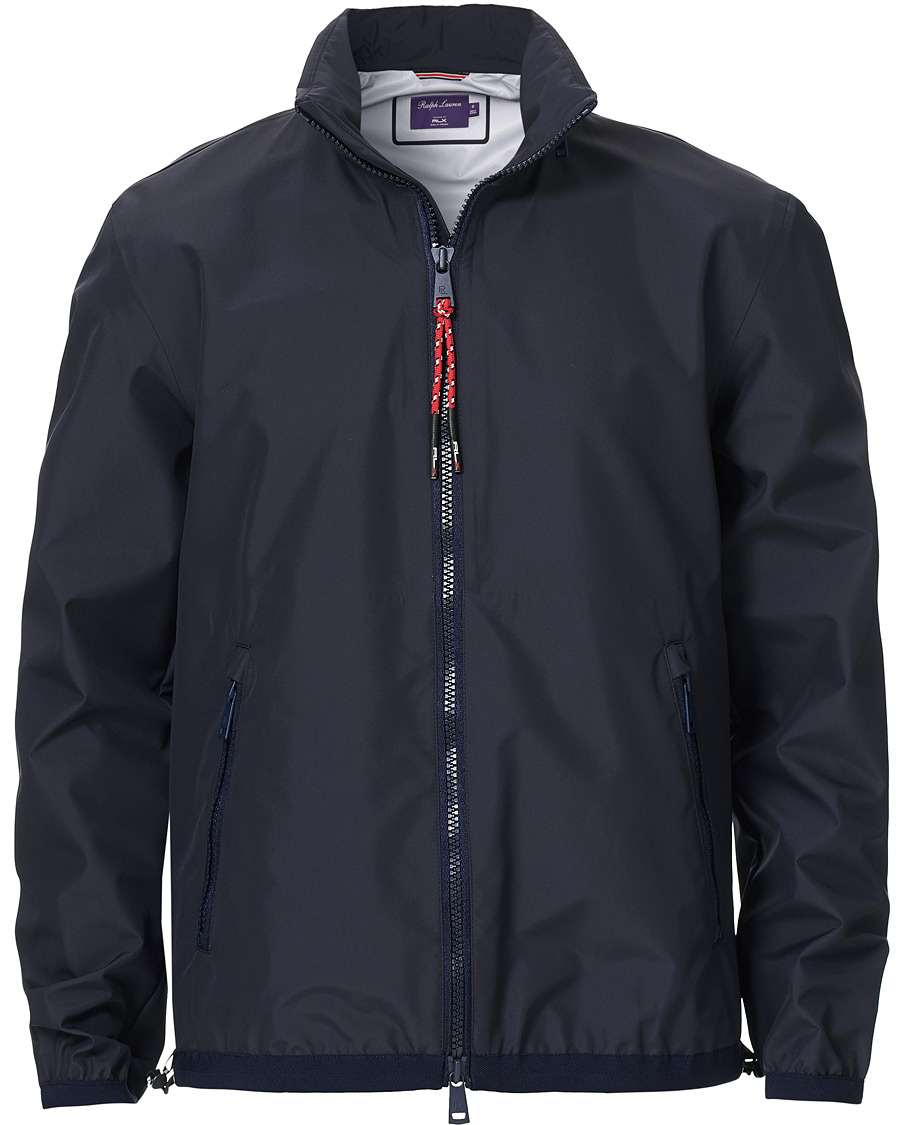 Herre | Jakker | Ralph Lauren Purple Label | Waterproof Nylon Jacket Chariman Navy