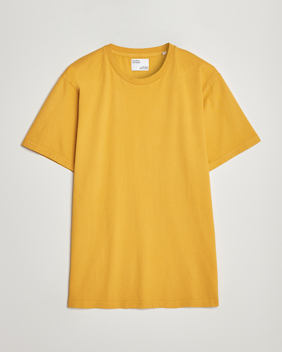 Herre | T-Shirts | Colorful Standard | Classic Organic T-Shirt Burned Yellow