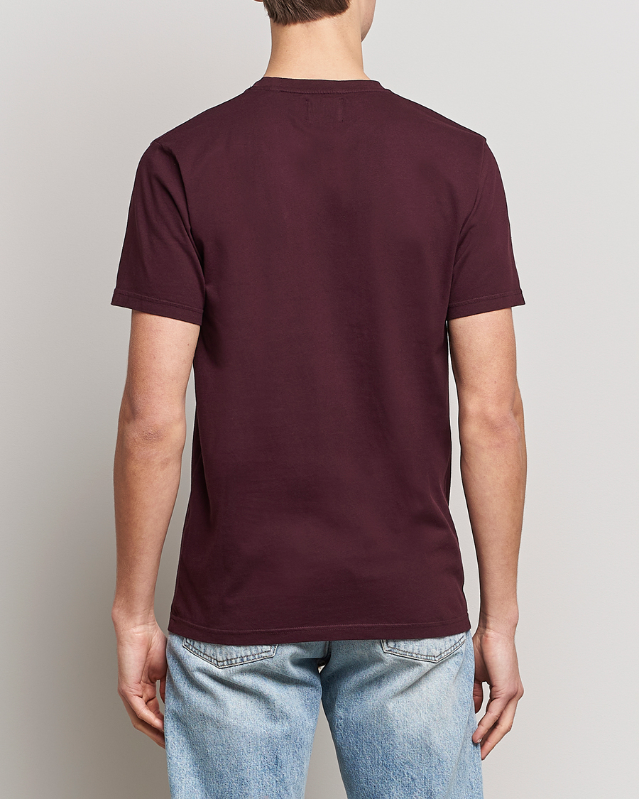 Herre | Kortærmede t-shirts | Colorful Standard | Classic Organic T-Shirt Oxblood Red