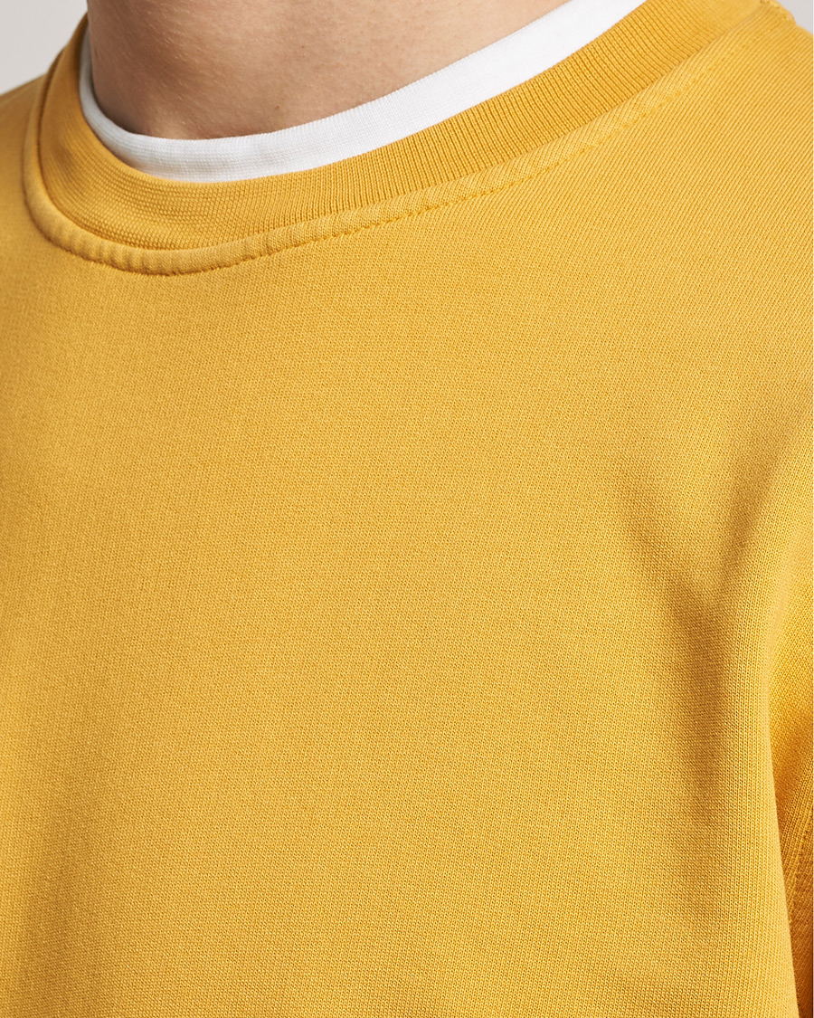 Herre | Trøjer | Colorful Standard | Classic Organic Crew Neck Sweat Burned Yellow