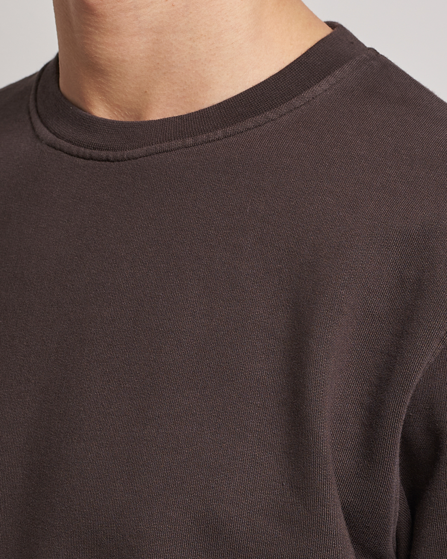 Herre | Trøjer | Colorful Standard | Classic Organic Crew Neck Sweat Coffee Brown