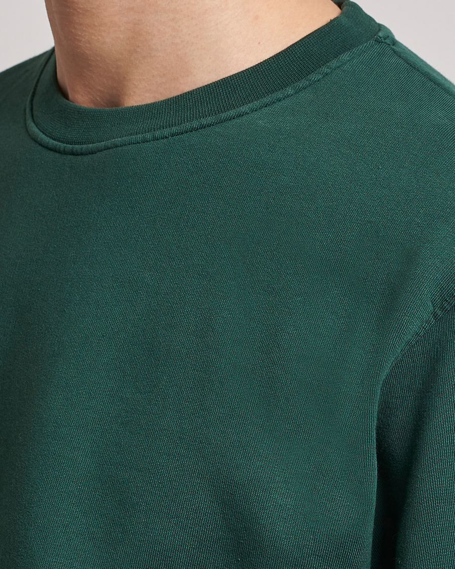 Herre | Trøjer | Colorful Standard | Classic Organic Crew Neck Sweat Emerald Green