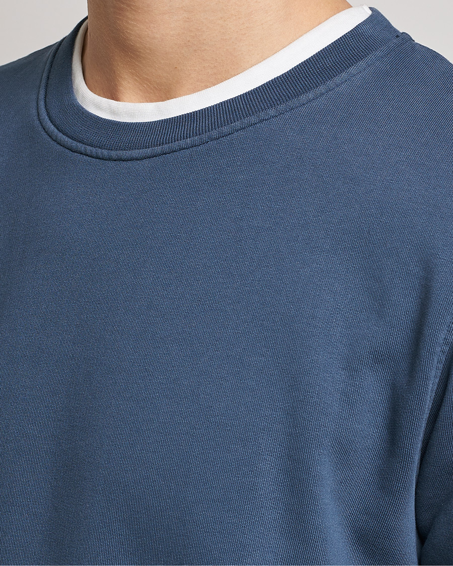Herre | Trøjer | Colorful Standard | Classic Organic Crew Neck Sweat Petrol Blue