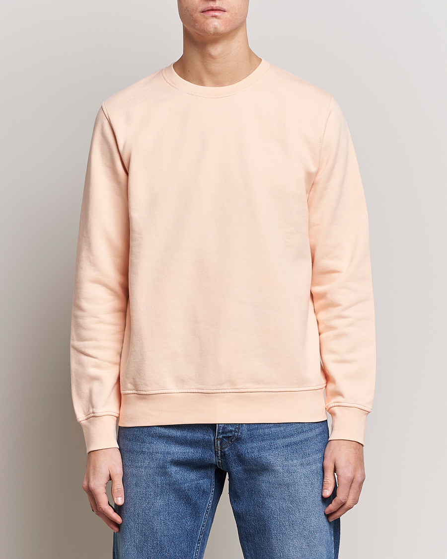 Herre | Trøjer | Colorful Standard | Classic Organic Crew Neck Sweat Paradise Peach