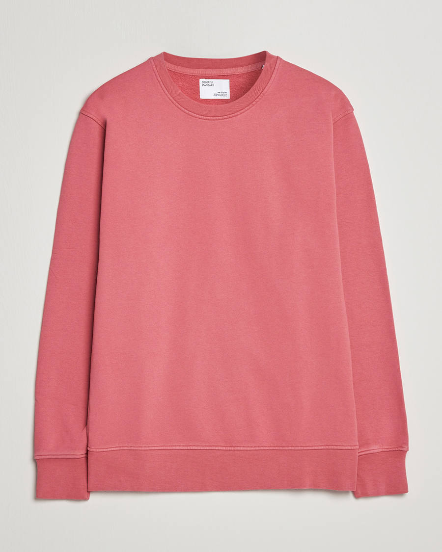 Herre | Gaver til særlige lejligheder | Colorful Standard | Classic Organic Crew Neck Sweat Raspberry Pink