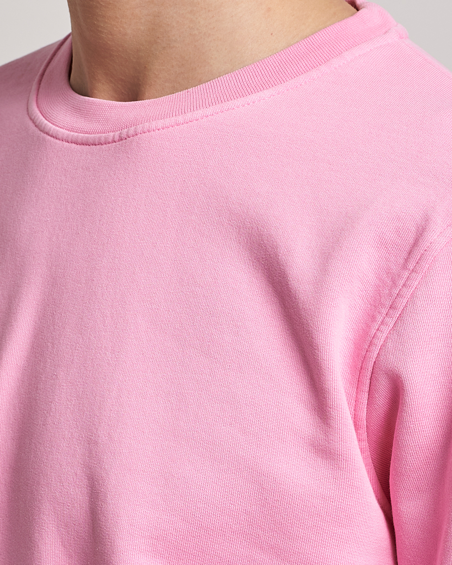 Herre | Trøjer | Colorful Standard | Classic Organic Crew Neck Sweat Flamingo Pink