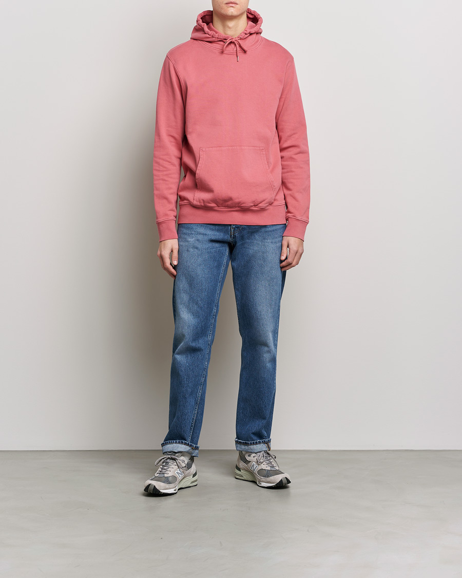 Herre | Trøjer | Colorful Standard | Classic Organic Hood Raspberry Pink