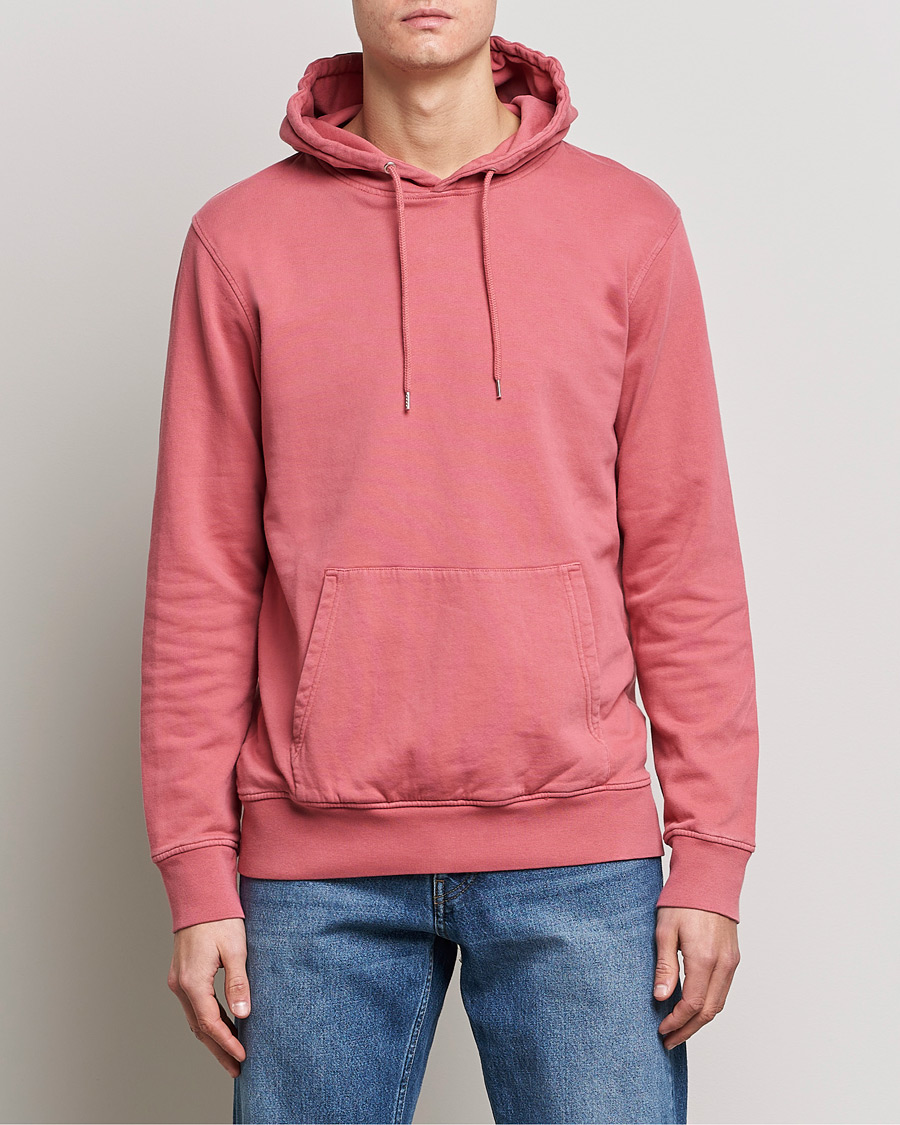 Herre | Trøjer | Colorful Standard | Classic Organic Hood Raspberry Pink