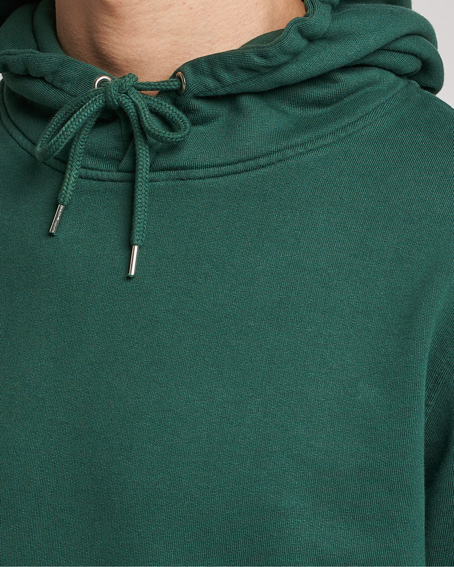 Herre | Trøjer | Colorful Standard | Classic Organic Hood Emerald Green