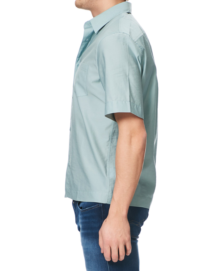 Herre | Skjorter | Filippa K | Owen Short Sleeve Shirt Mint Powder