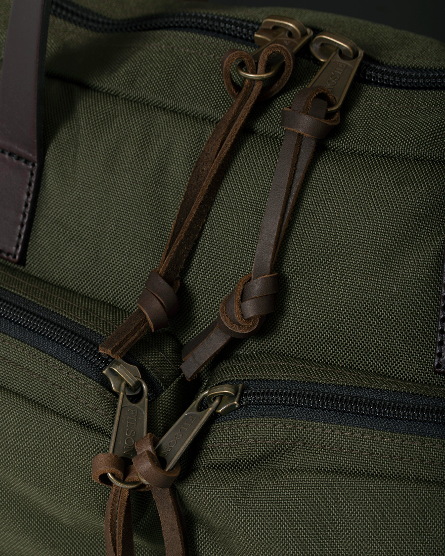 Herre | Filson Dryden Balistic Nylon Briefcase Otter Green | Filson | Dryden Balistic Nylon Briefcase Otter Green