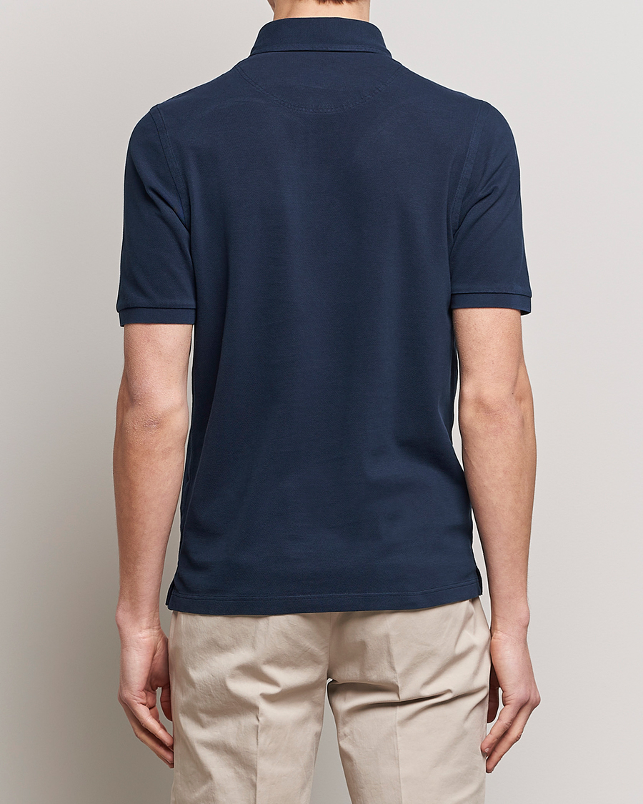 Herre | Polotrøjer | Gran Sasso | Washed Polo Navy