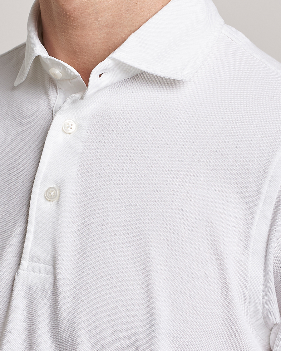 Herre | Polotrøjer | Gran Sasso | Washed Polo White
