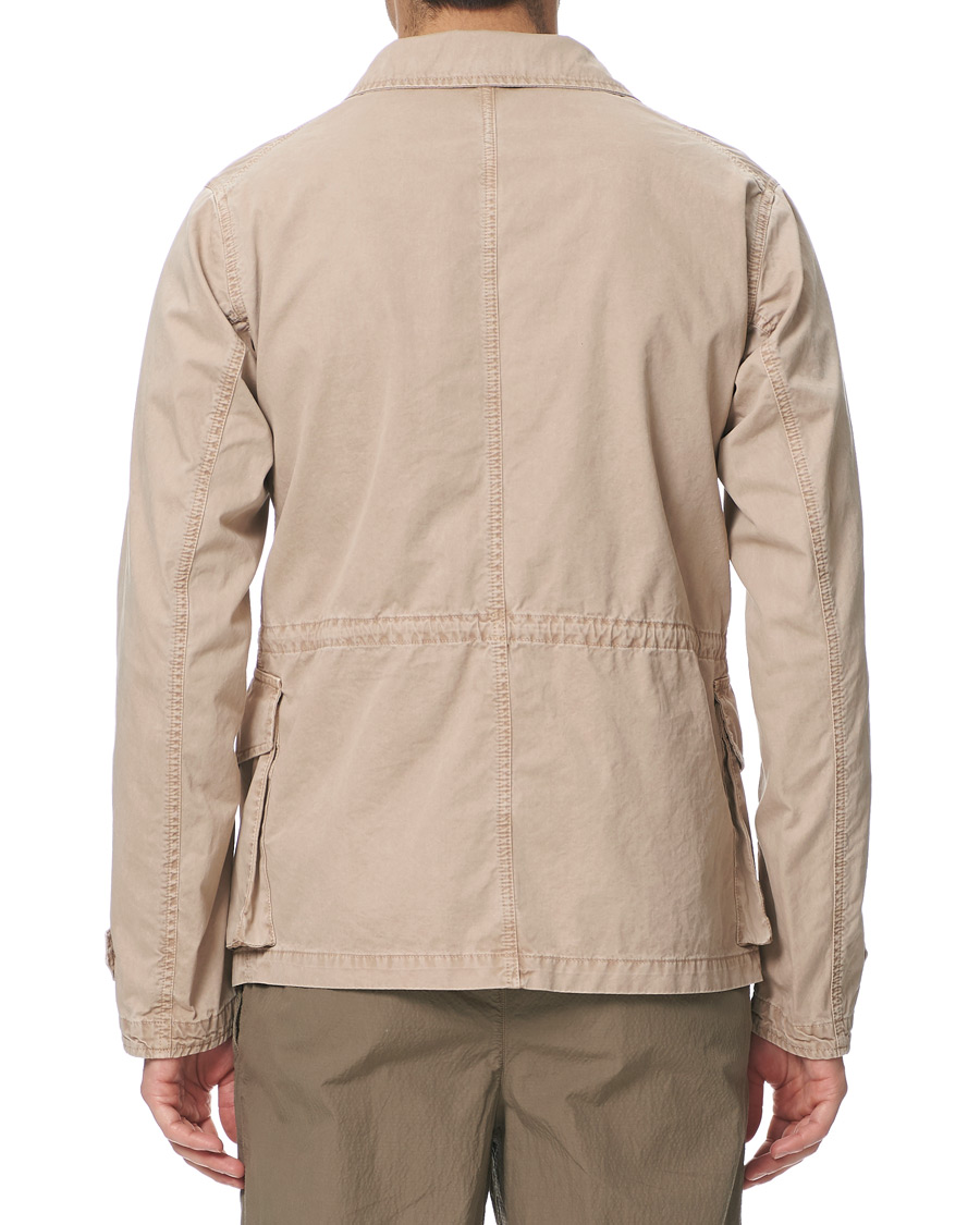 Herre | Jakker | L.B.M. 1911 | Cotton Gabardine Field Jacket Beige