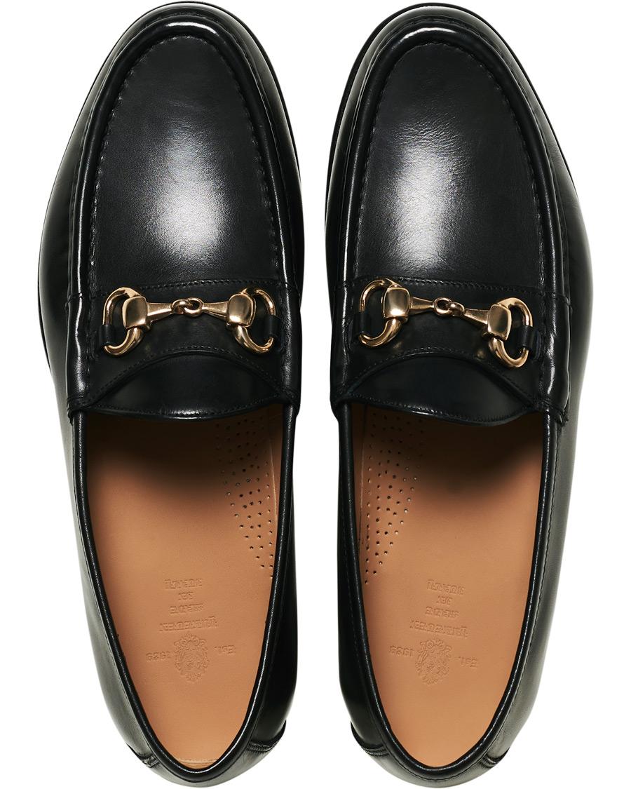 Herre | Yuketen Ischia Horse Bit Loafer Black Calf | Yuketen | Ischia Horse Bit Loafer Black Calf
