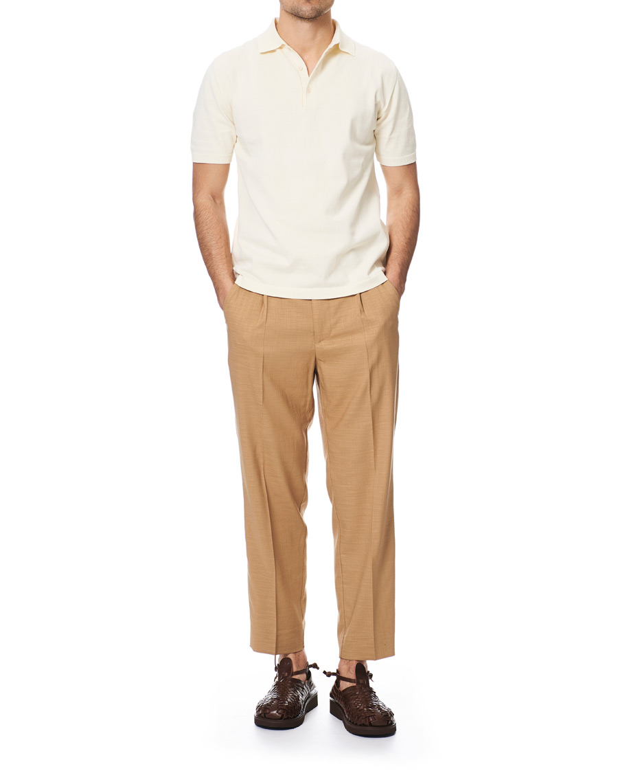 Herre | Yuketen Cruz Braided Sandal Dark Brown Calf | Yuketen | Cruz Braided Sandal Dark Brown Calf