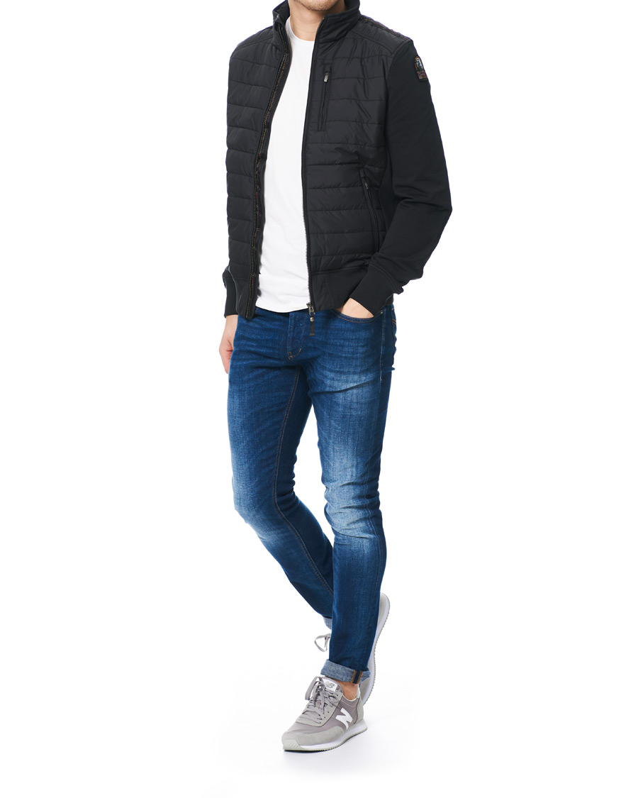 Herre | Jakker | Parajumpers | Elliot Fleece & Puffer Jacket Black