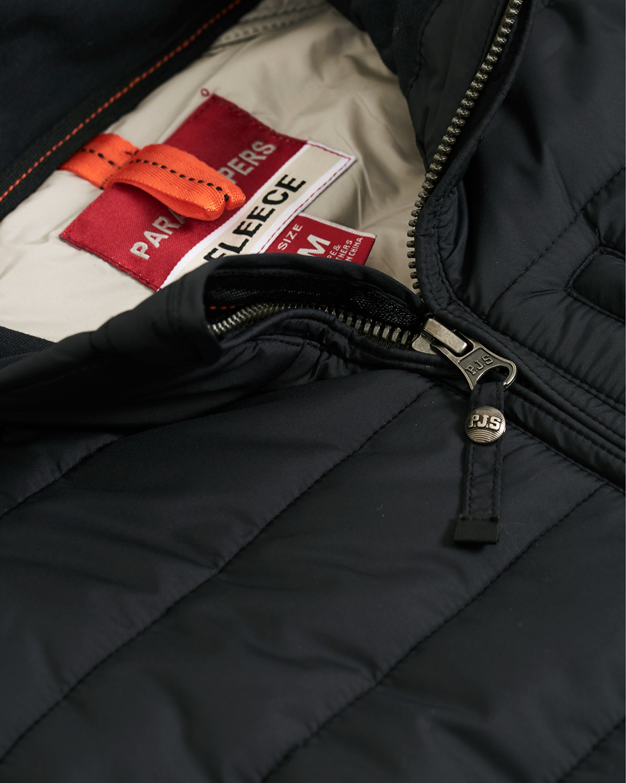 Herre | Jakker | Parajumpers | Elliot Fleece & Puffer Jacket Black