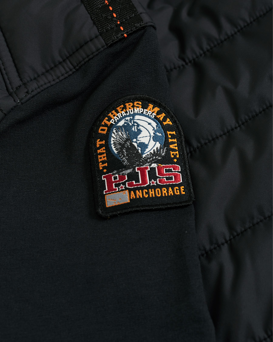 Herre | Jakker | Parajumpers | Elliot Fleece & Puffer Jacket Black