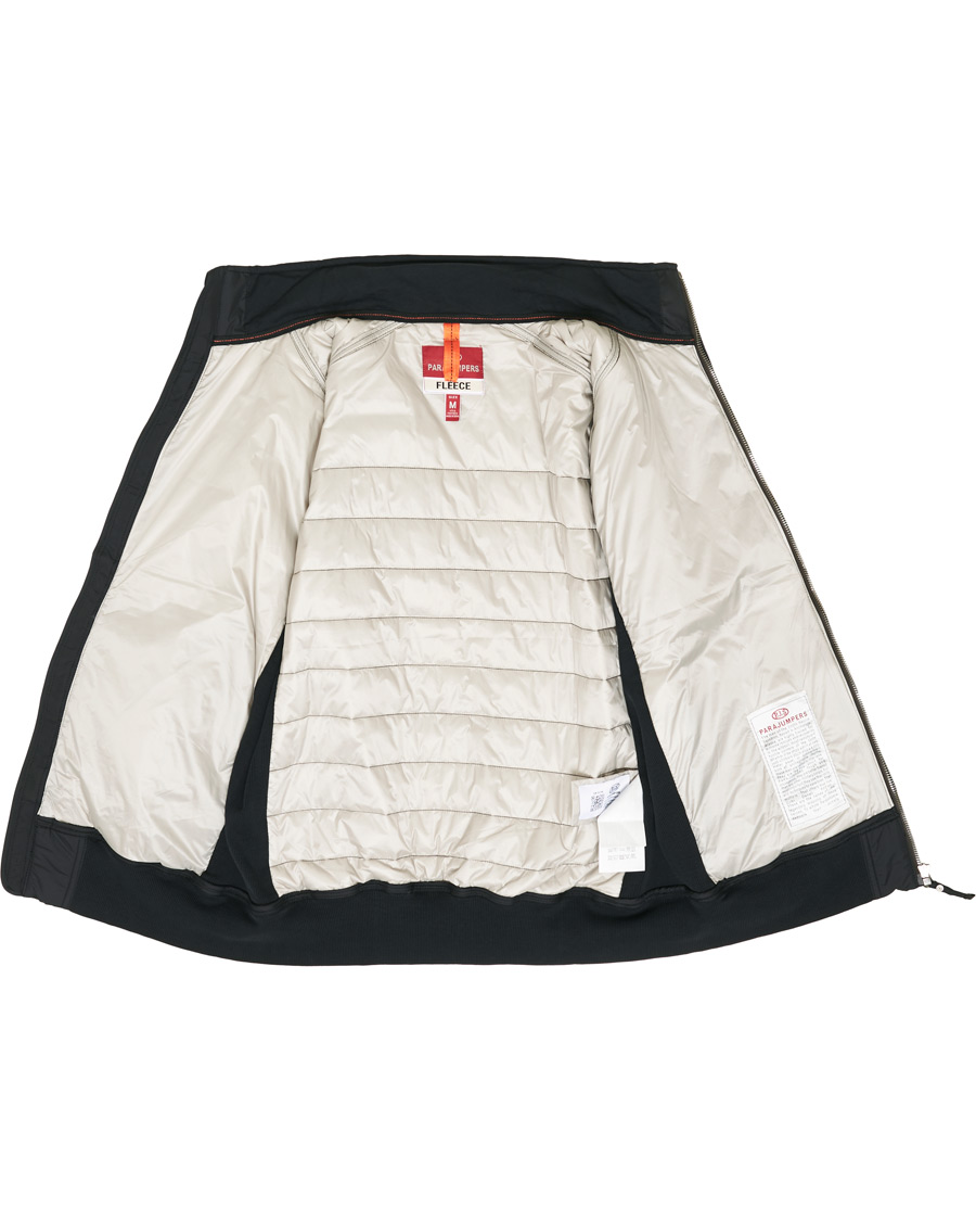 Herre | Jakker | Parajumpers | Elliot Fleece & Puffer Jacket Black
