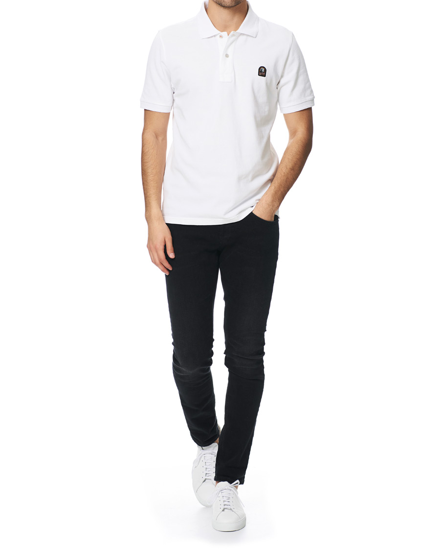 Herre | Polotrøjer | Parajumpers | Patch Polo White Cream XL