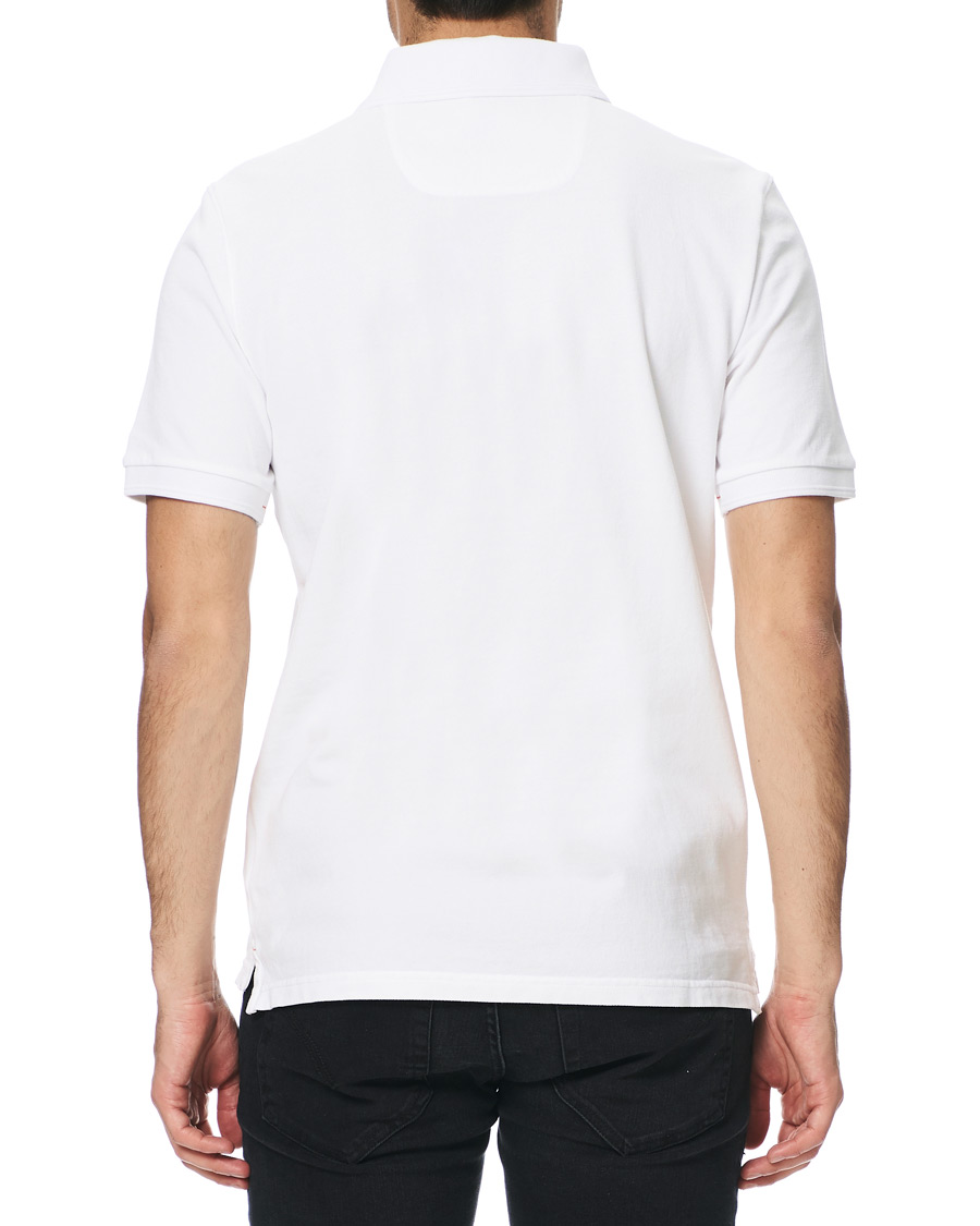 Herre | Polotrøjer | Parajumpers | Patch Polo White Cream XL