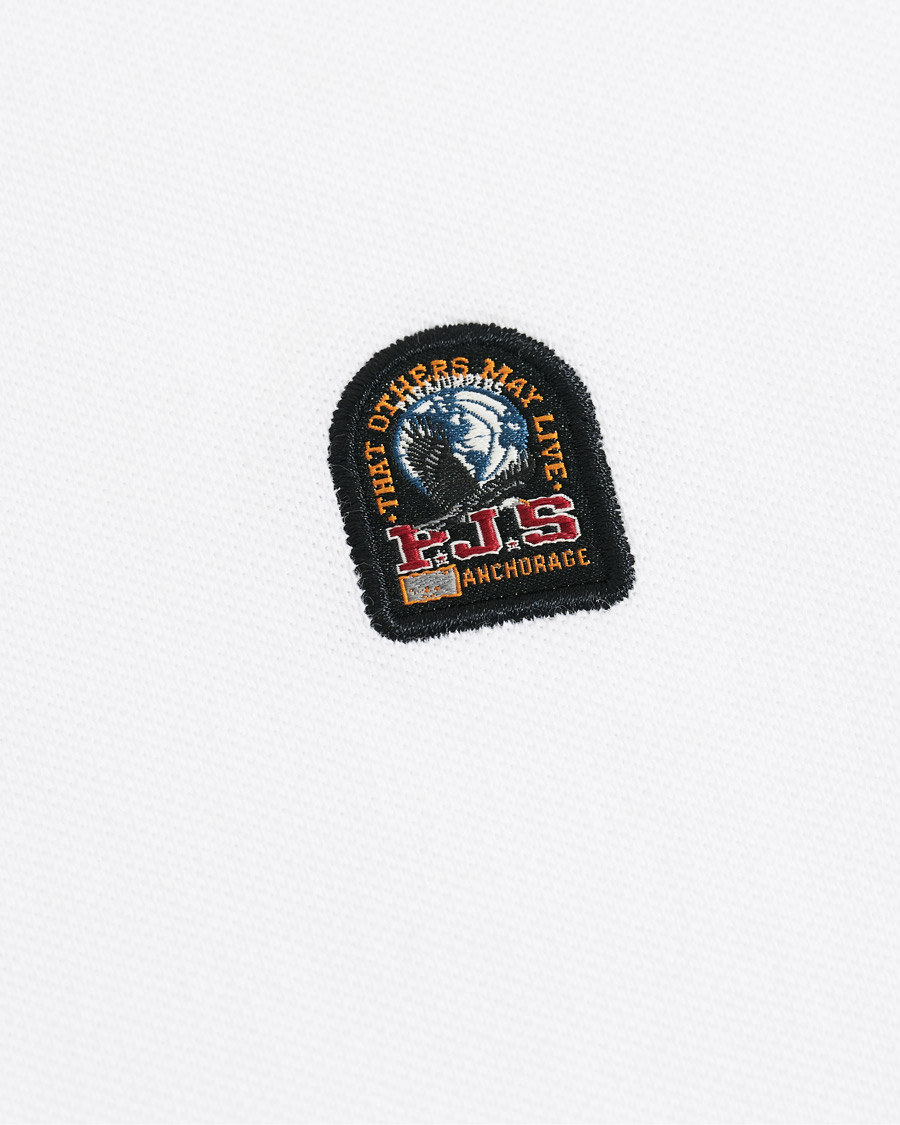 Herre | Polotrøjer | Parajumpers | Patch Polo White Cream XL