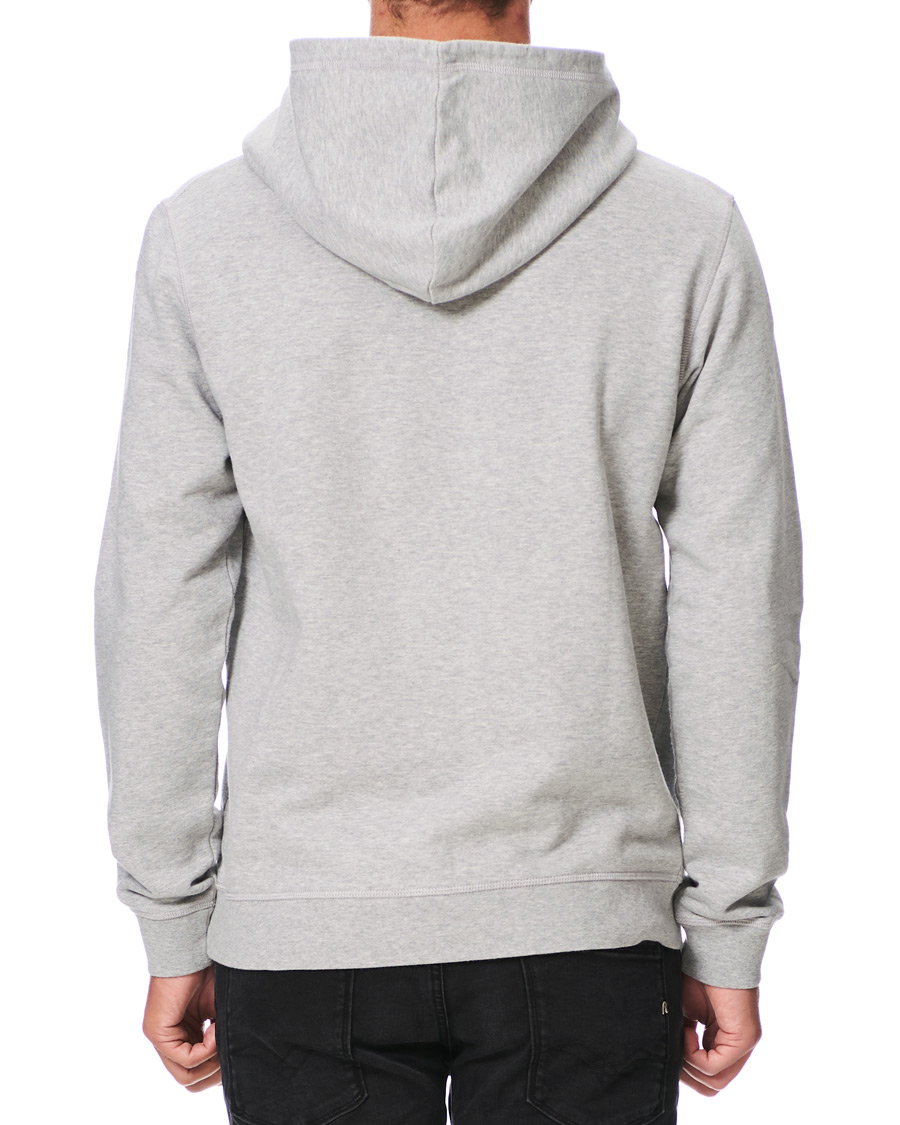 Herre | Trøjer | Kent & Curwen | Rose Embroidered Hoodie Grey