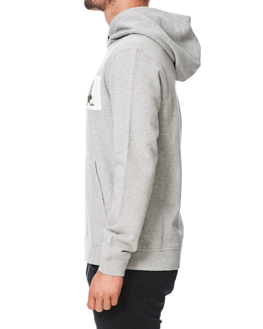 Herre | Trøjer | Kent & Curwen | Rose Embroidered Hoodie Grey