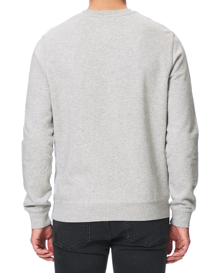 Herre | Trøjer | Kent & Curwen | Rose Embroidered Sweatshirt Grey
