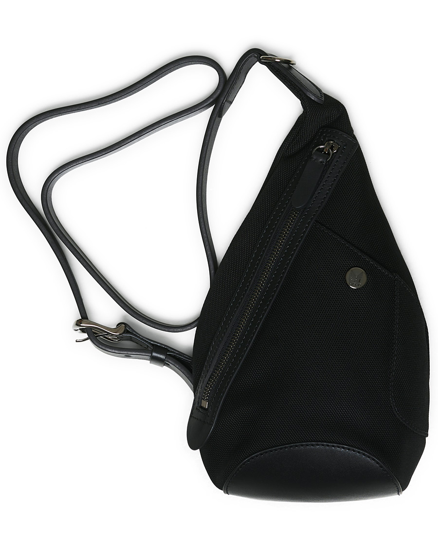 Herre | Mismo M/S Nylon Drop Bag Black/Black | Mismo | M/S Nylon Drop Bag Black/Black