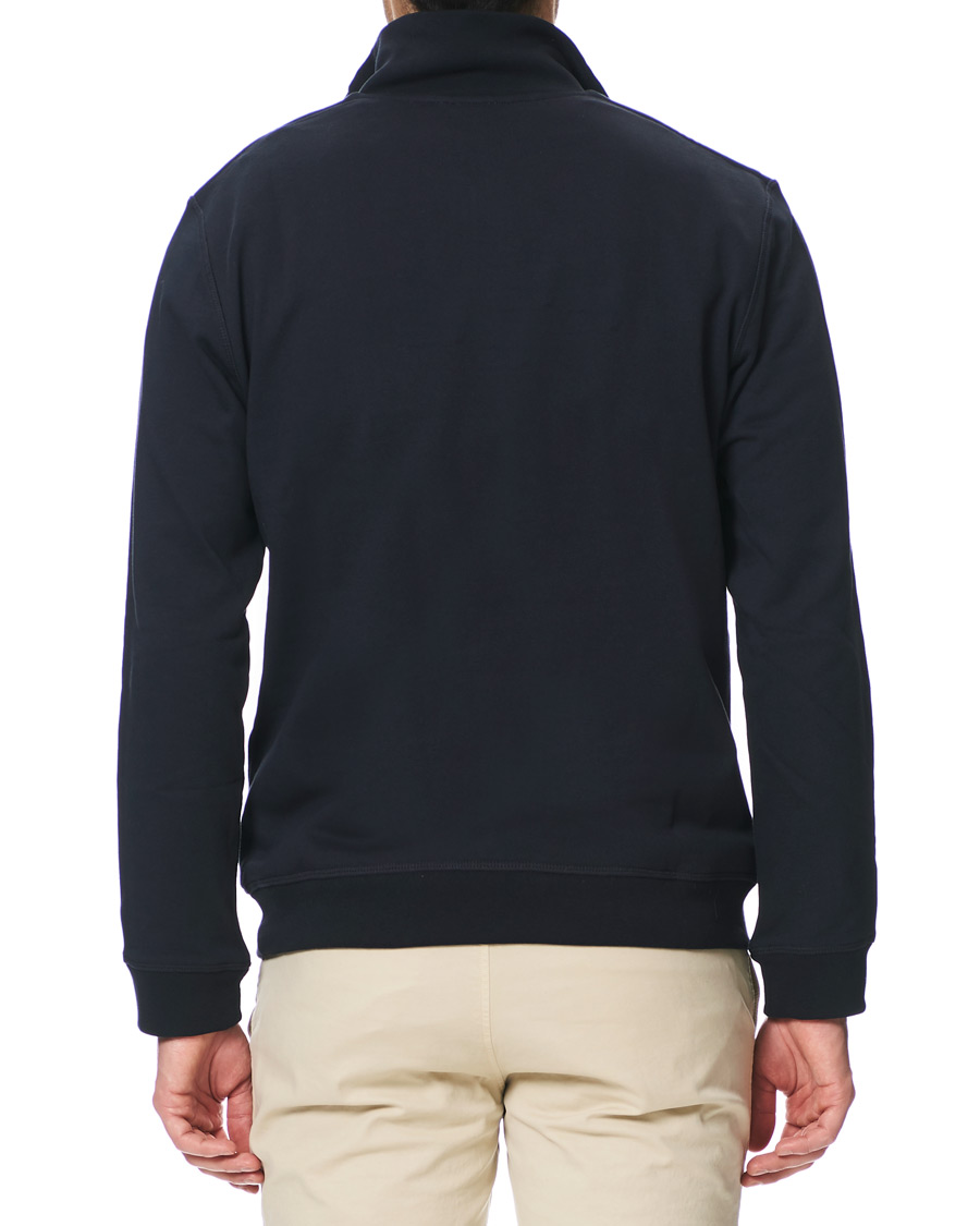 Herre | Trøjer | Norse Projects | Fjord Coolmax Half Zip Sweat Dark Navy