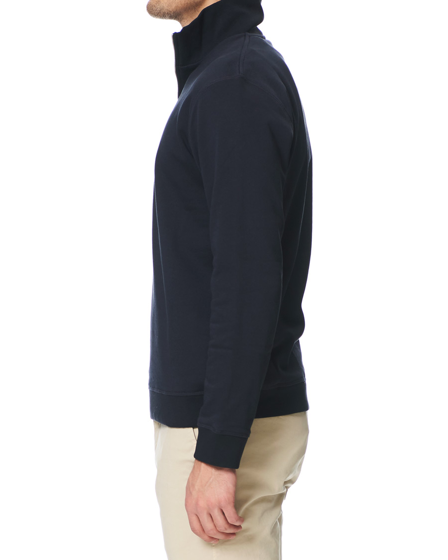 Herre | Trøjer | Norse Projects | Fjord Coolmax Half Zip Sweat Dark Navy