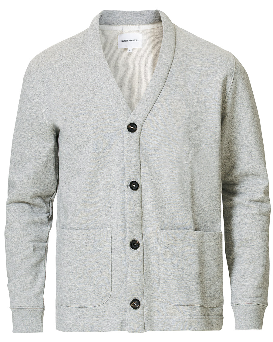 norse projects vidar sweat cardigan
