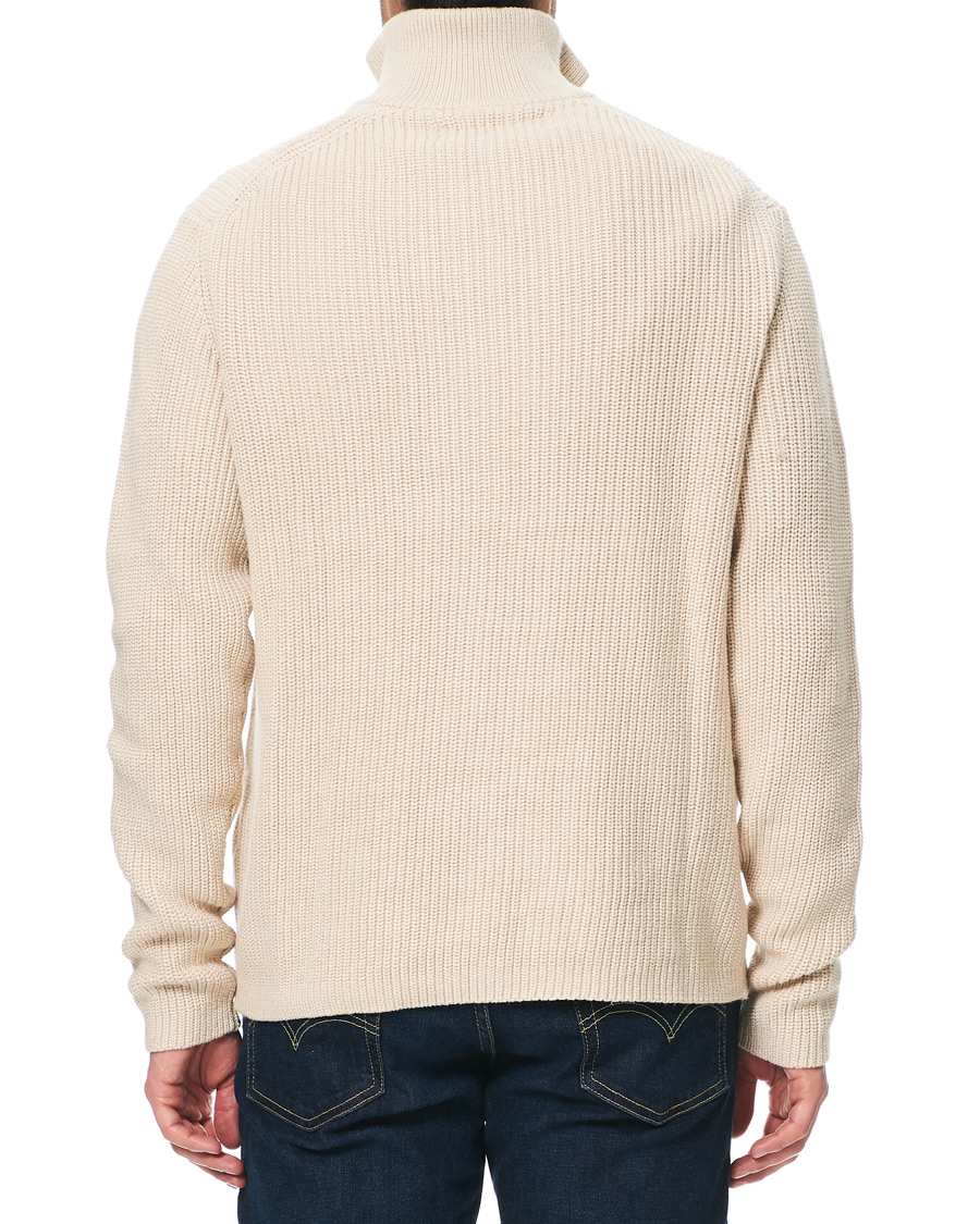 Herre | Trøjer | Samsøe Samsøe | Samsøe & Samsøe Trani Half Zip Sweater Pumice