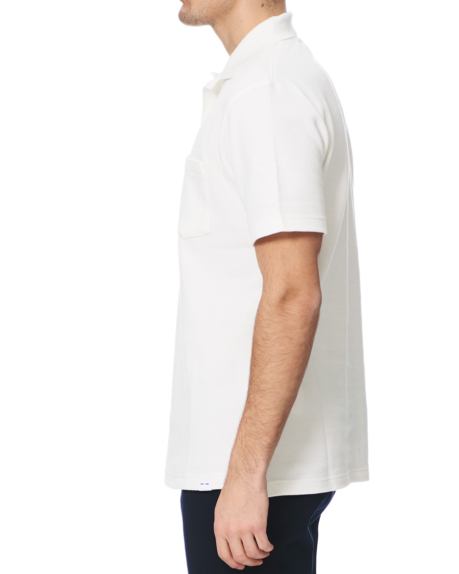 Herre | Polotrøjer | Samsøe Samsøe | Samsøe & Samsøe Taranto Short Sleeve Polo Lily White