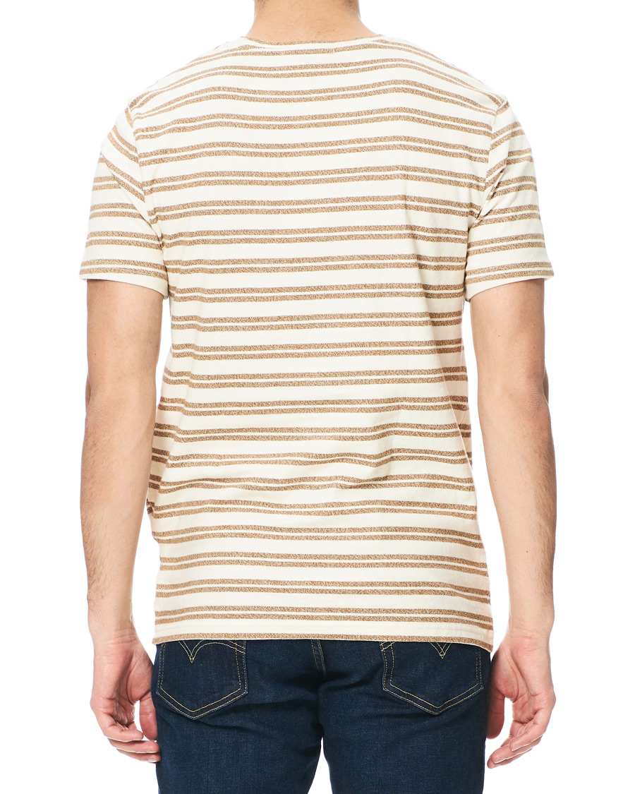 Herre | T-Shirts | Samsøe Samsøe | Samsøe & Samsøe Carpo Striped Short Sleeve Tee Monks Robe