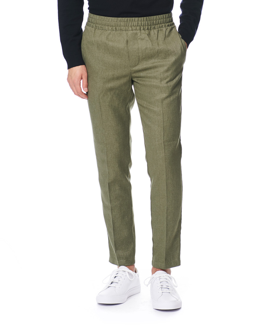 Herre | Bukser | Samsøe Samsøe | Samsøe & Samsøe Smithy Hemp Trousers Deep Green