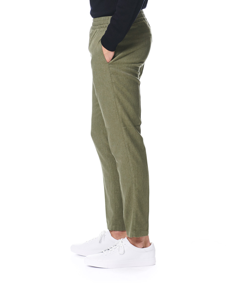Herre | Bukser | Samsøe Samsøe | Samsøe & Samsøe Smithy Hemp Trousers Deep Green