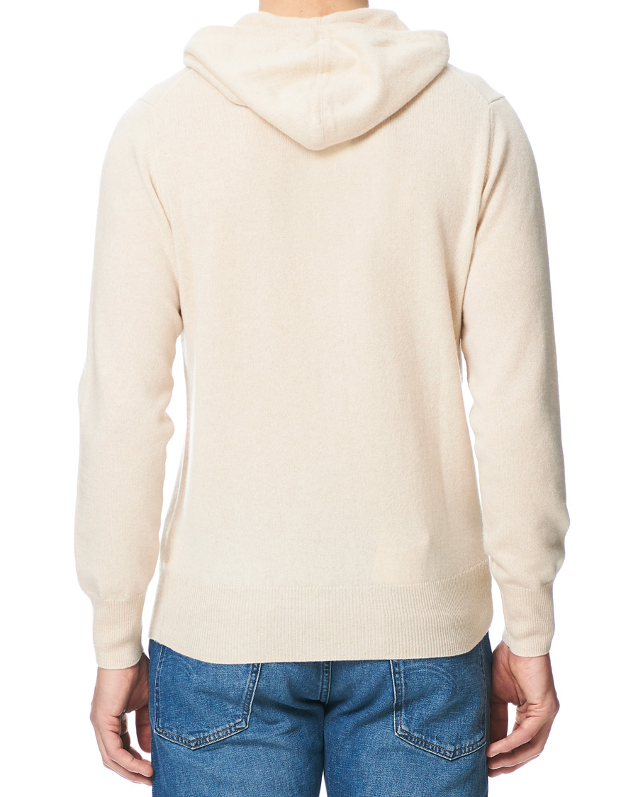 Herre | Trøjer | Soft Goat | Cashmere Hoodie Beige