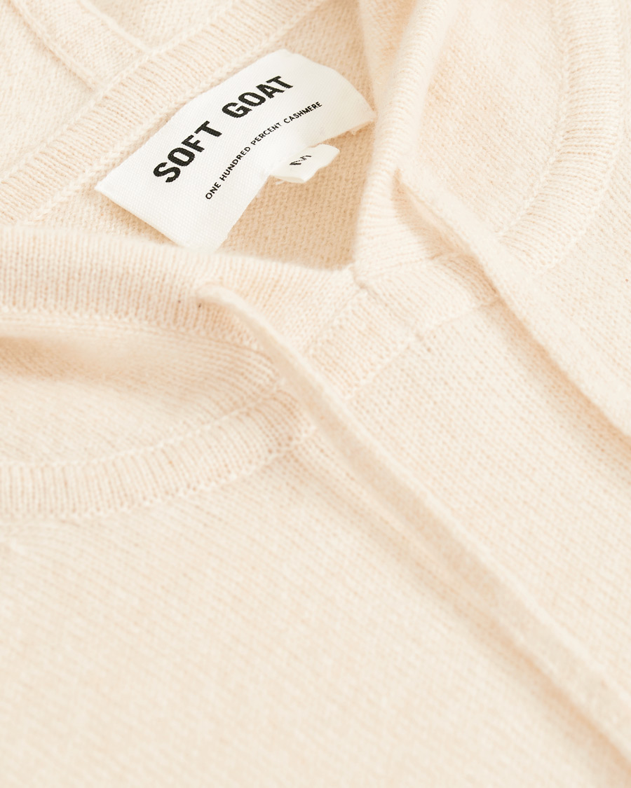 Herre | Trøjer | Soft Goat | Cashmere Hoodie Beige