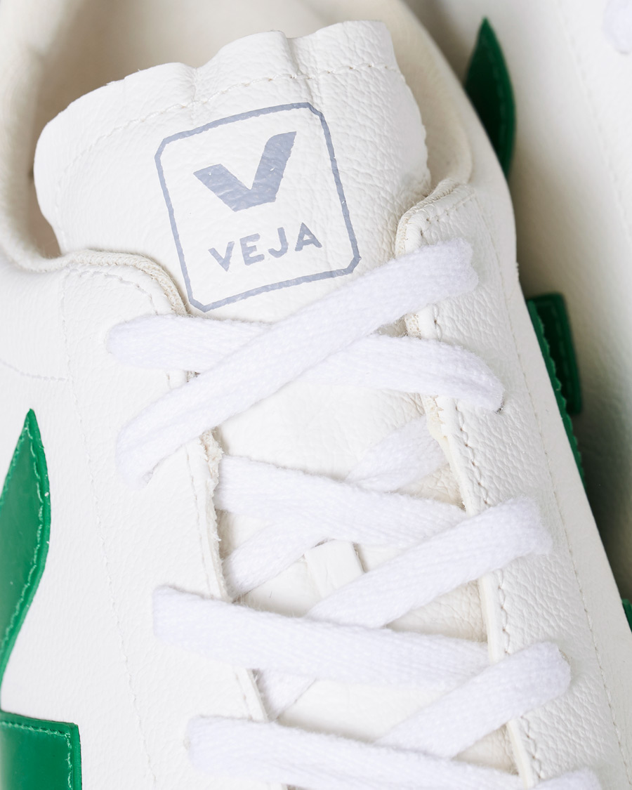 Herre | Veja Campo Sneaker Extra White/Emeraude Black | Veja | Campo Sneaker Extra White/Emeraude Black