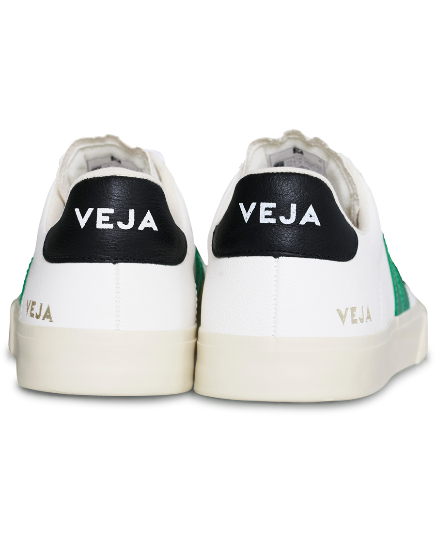 Herre | Veja Campo Sneaker Extra White/Emeraude Black | Veja | Campo Sneaker Extra White/Emeraude Black