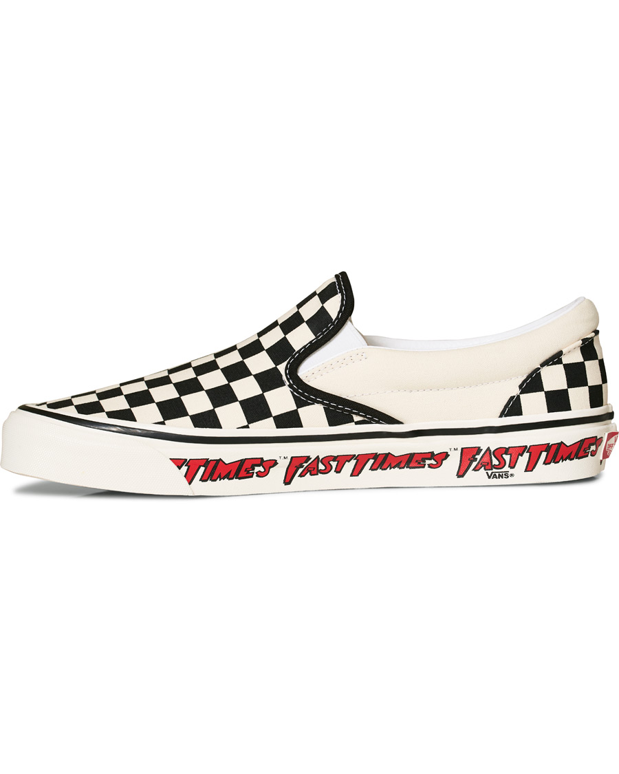 Herre | Vans Anaheim Slip On 98 DX Slip On Black/White | Vans | Anaheim Slip On 98 DX Slip On Black/White